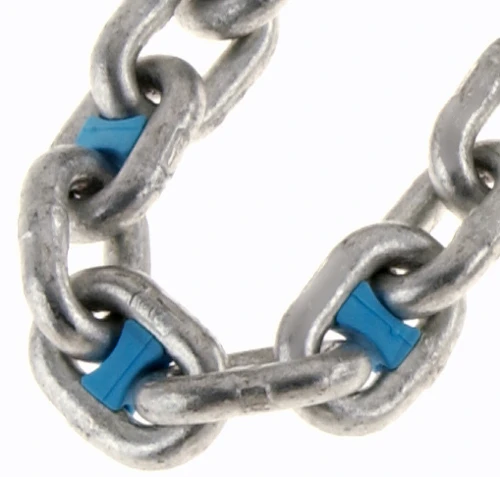 Antifreeze for boat winterization Chain Markers Blue
